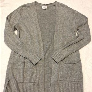 Grey cardigan